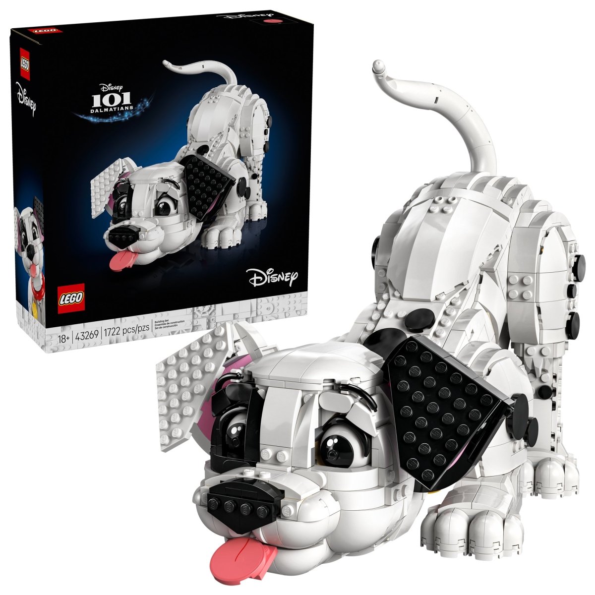 LEGO Toys & Games LEGO Disney 101 Dalmatians Puppy, 43269, Ages 18+, 1722 Pieces 673419404174
