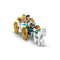 LEGO Toys & Games LEGO Disney Cinderella's Castle & Horse Carriage, 43275, Ages 6+, 596 Pieces 673419404228