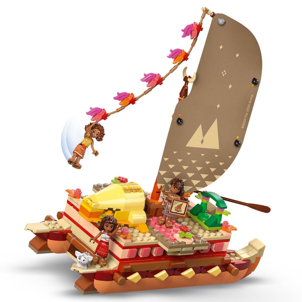 Garland Moana's Canoe Crew Playset – 5 Muñecas De Disney Moana 2 Con Accesorios, Ideal Para Niños De 3 Años O Más Garland Moana's Canoe Crew Playset – 5 Muñecas De Disney Moana 2 Con Accesorios, Ideal Para Niños De 3 Años O Más