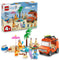 LEGO Toys & Games LEGO Duplo Bluey's Beach & Family Car Trip, 11202, Ages 4+, 133 Pieces 673419404068