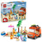LEGO Toys & Games LEGO Duplo Bluey's Beach & Family Car Trip, 11202, Ages 4+, 133 Pieces 673419404068