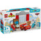 LEGO Toys & Games LEGO Duplo McQueen's Visit to Doc's Garage, 10456, Ages 2+, 35 Pieces 673419405843