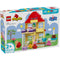 LEGO Toys & Games LEGO Duplo Peppa Pig Birthday House, 10433, Ages 2+, 59 Pieces 673419389051
