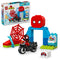 LEGO Toys & Games LEGO Duplo Spin's Motorcycle Adventure, 10424, Ages 2+, 24 Pieces 673419388979