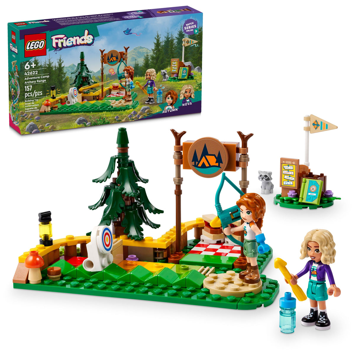 LEGO Toys & Games LEGO Friends Adventure Camp Archery Range, 42622, Ages 6+, 157 Pieces 673419390323