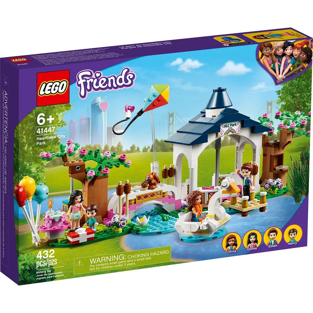 LEGO Toys & Games LEGO Friends Heartlake City Park, 41447, Ages 6+, 432 Pieces 673419344128