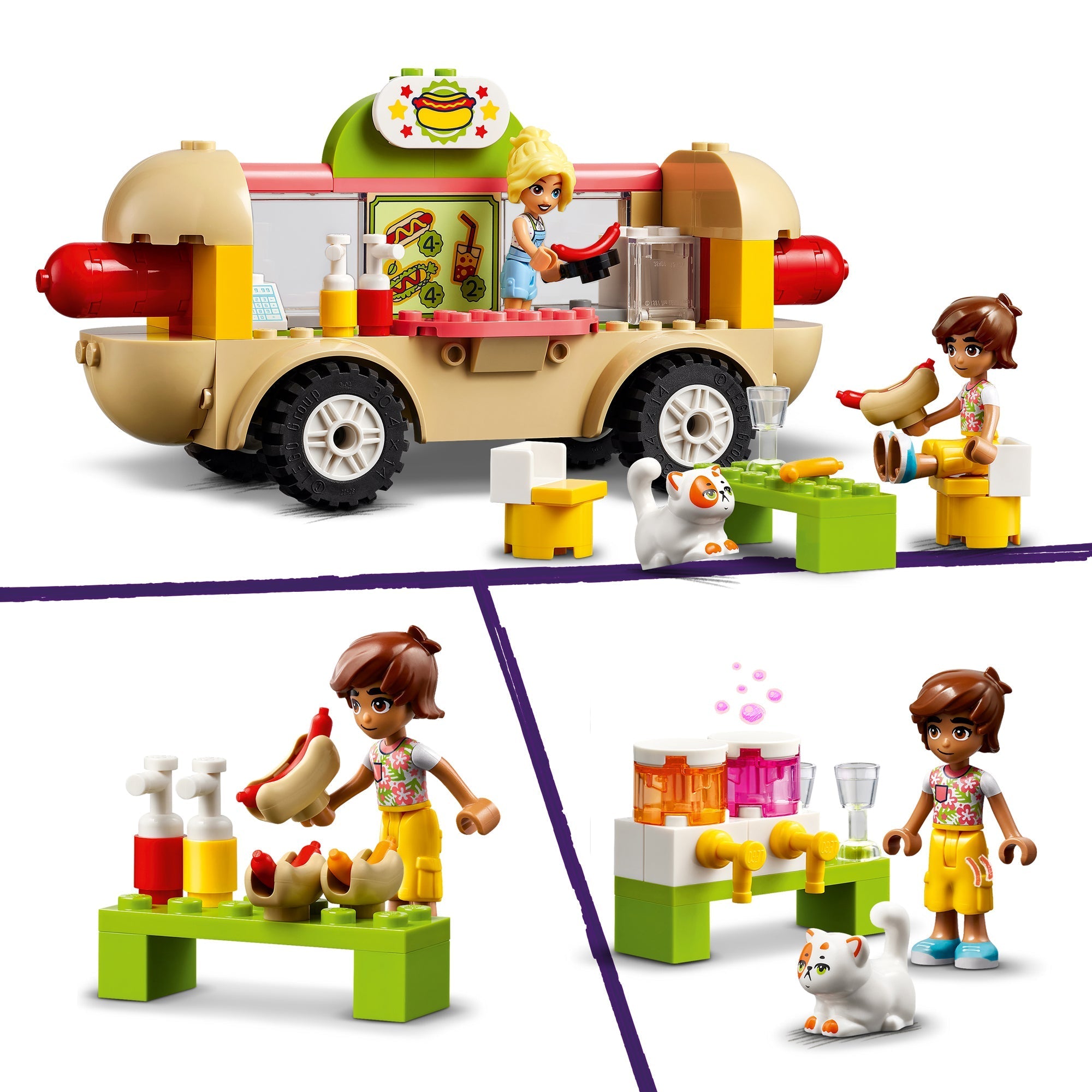 Lego Friends Food Sets LEGO® Friends Mobile Bakery Food Cart 42606