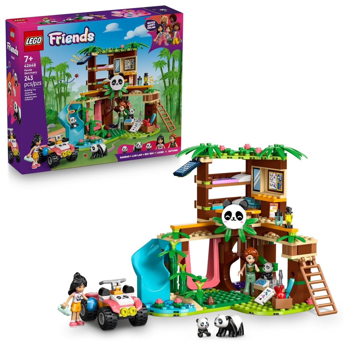 LEGO Toys & Games LEGO Friends Panda Sanctuary Animal Care, 42648, Ages 7+, 243 Pieces 673419404464
