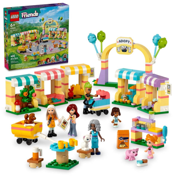 LEGO Friends Pet Adoption Day, 42615, Ages 6+ Party Expert