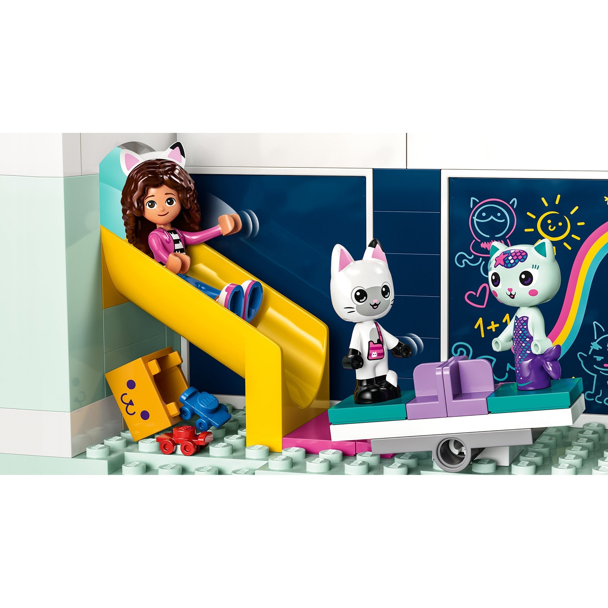 LEGO 10788 La Maison Magique de Gabby, Jouet de Maison de Poupées de Noël,  à 4 Étages et 8 Pièces avec Gabby, Pandy et Marine et Figurines P'tichou,  Cadeaux Enfants Dès 4
