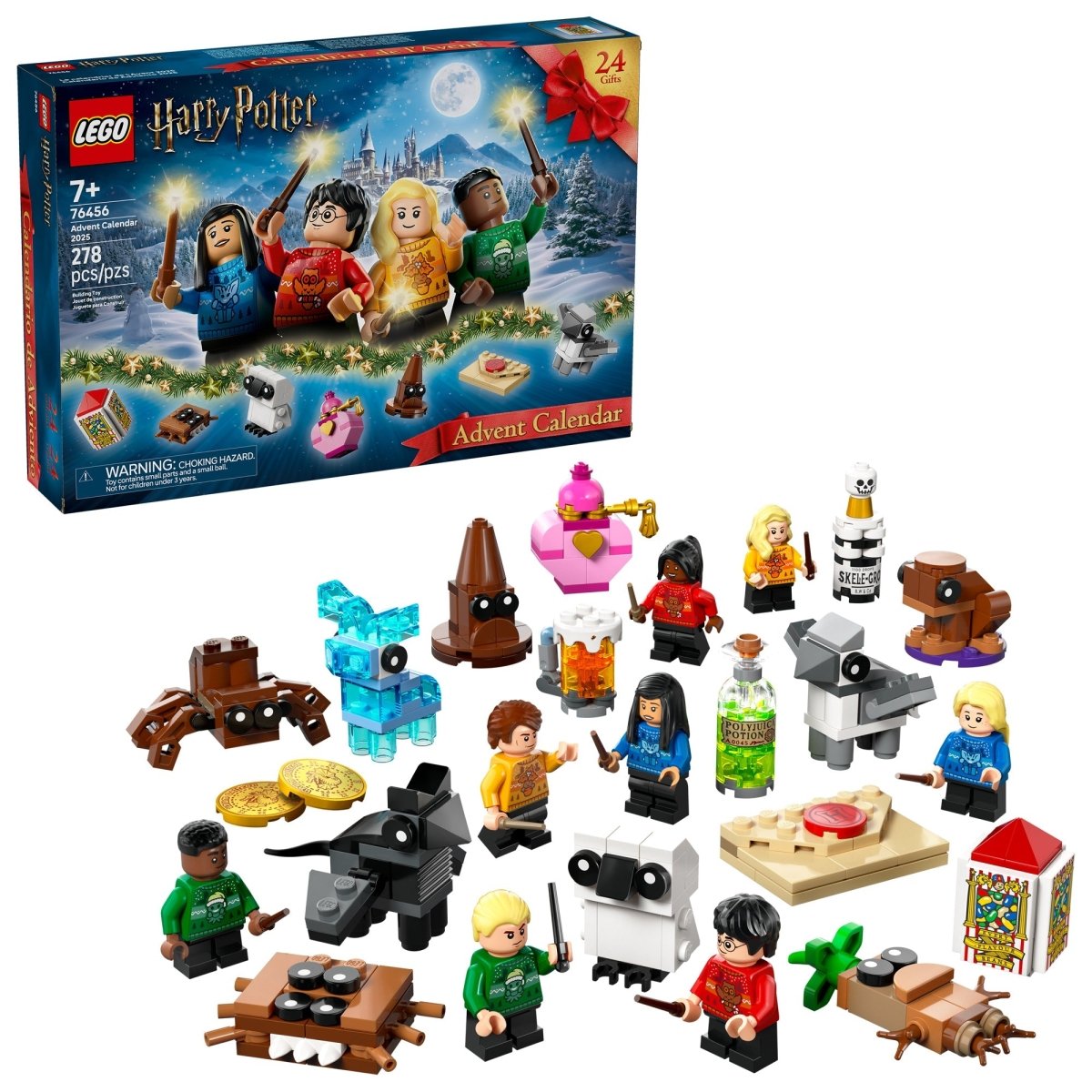 LEGO Toys & Games LEGO Harry Potter Advent Calendar 2025, 76456, Ages 7+, 278 Pieces 673419403429