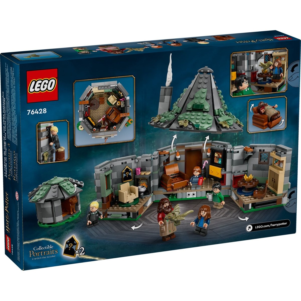 Lego Jurassic World Amber Pieces LEGO Harry Potter Hagrid's Hut