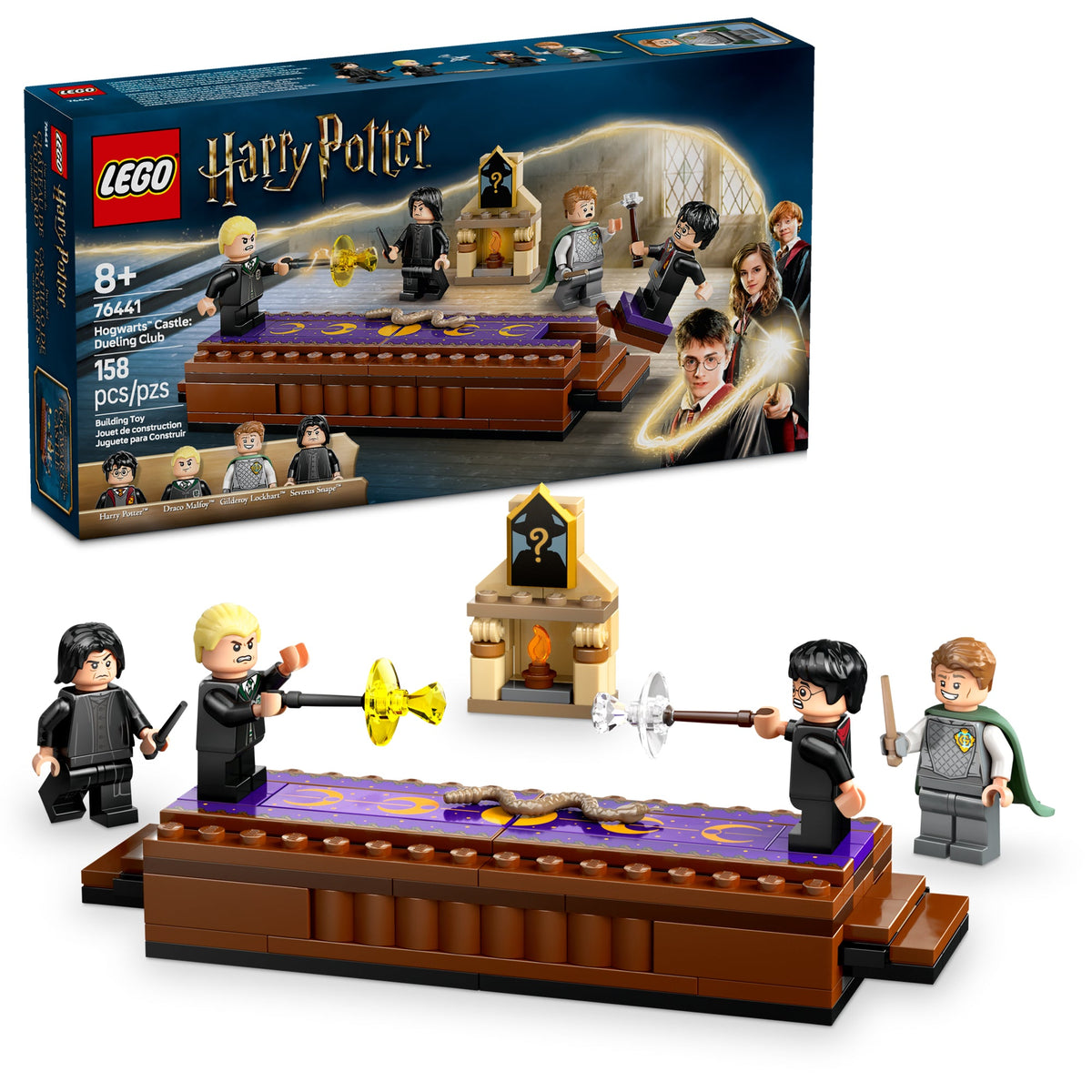 LEGO Toys & Games LEGO Harry Potter Hogwarts Castle: Dueling Club, 76441, Ages 8+, 158 Pieces 673419403641