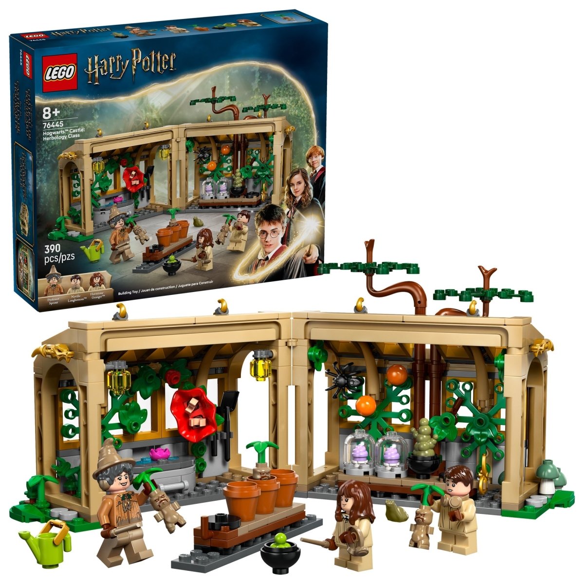 LEGO Toys & Games LEGO Harry Potter Hogwarts Castle: Herbology Class, 76445, Ages 8+, 390 Pieces 673419403788