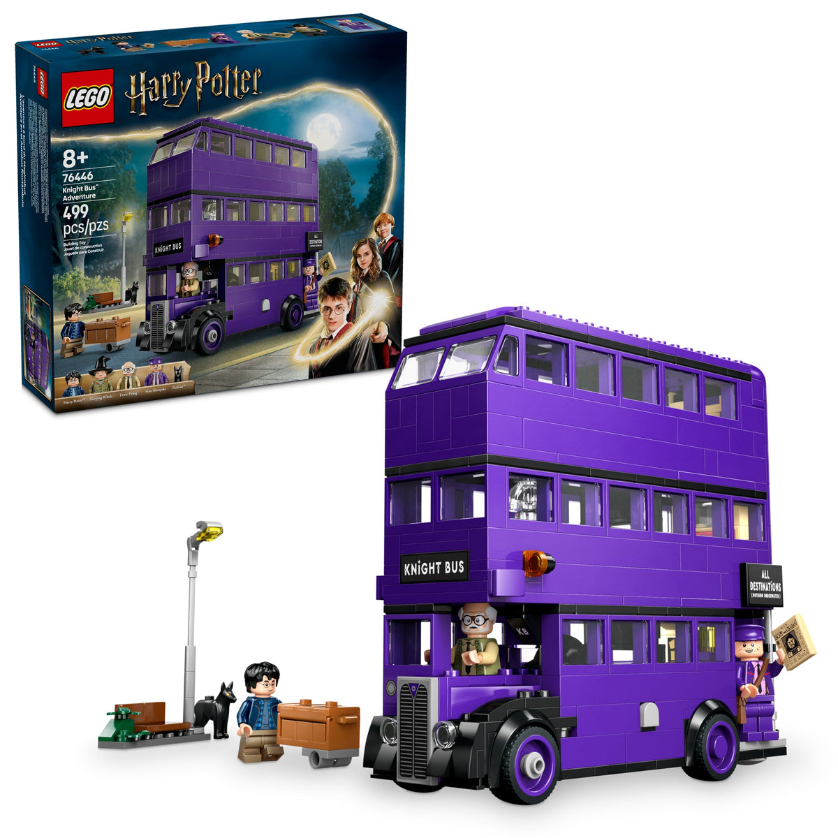 LEGO Toys & Games LEGO Harry Potter Knight Bus Adventure, 76446, Ages 8+, 499 Pieces 673419403795