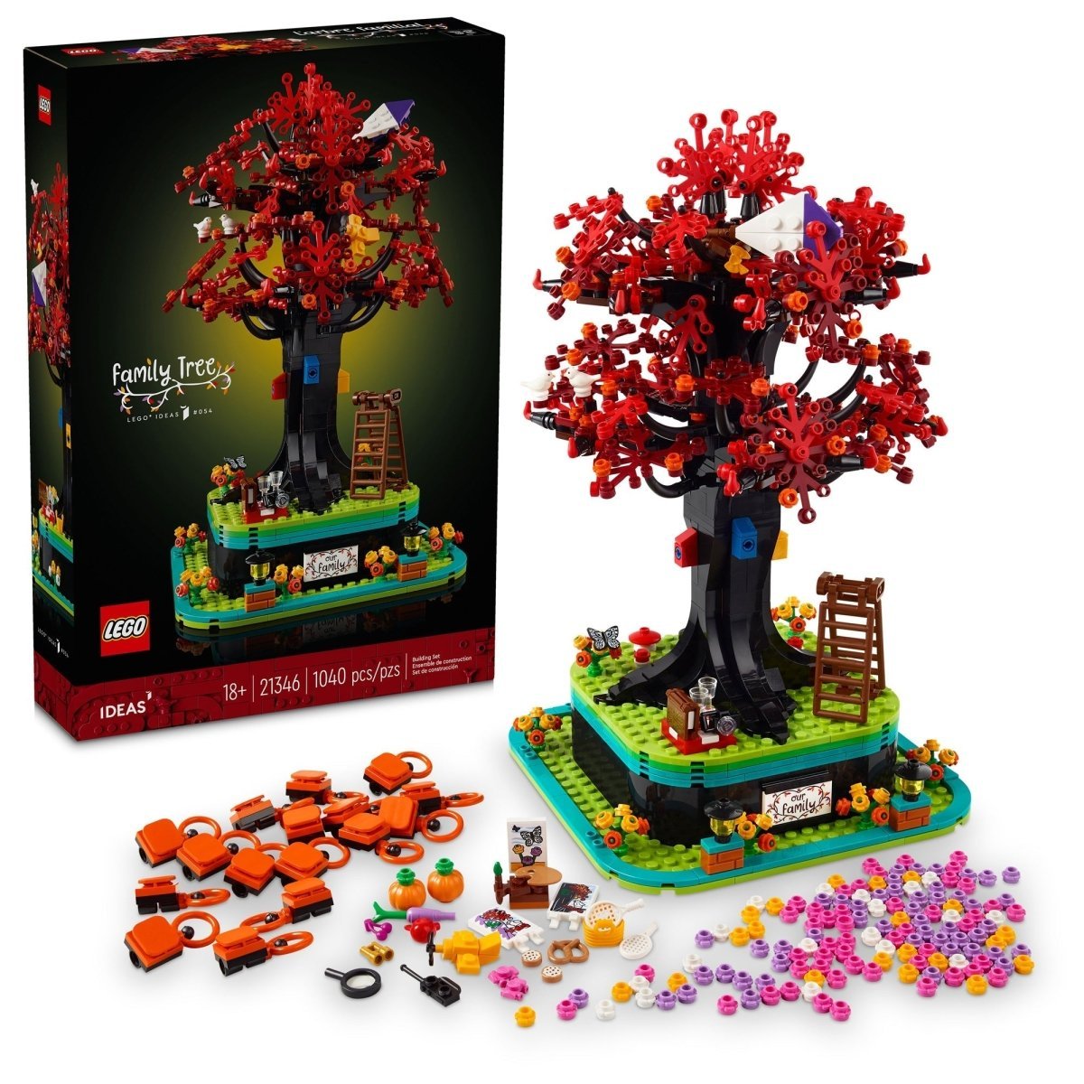 LEGO Toys & Games LEGO Ideas Family Tree, 21346, Ages 18+, 1040 Pieces