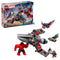 LEGO Toys & Games LEGO Marvel Captain America vs. Red Hulk Battle, 76292, Ages 8+, 223 Pieces 673419394246