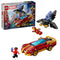 LEGO Toys & Games LEGO Marvel Iron Man Car & Black Panther vs. Red Hulk, 76310, Ages 7+, 295 Pieces 673419406307