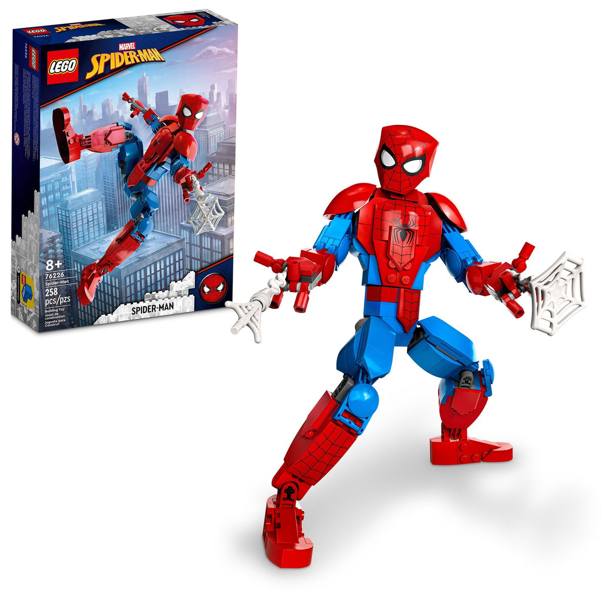 LEGO Toys & Games LEGO Marvel Spider-Man Figure, 76226, Ages 8+, 258 Pieces 673419356596