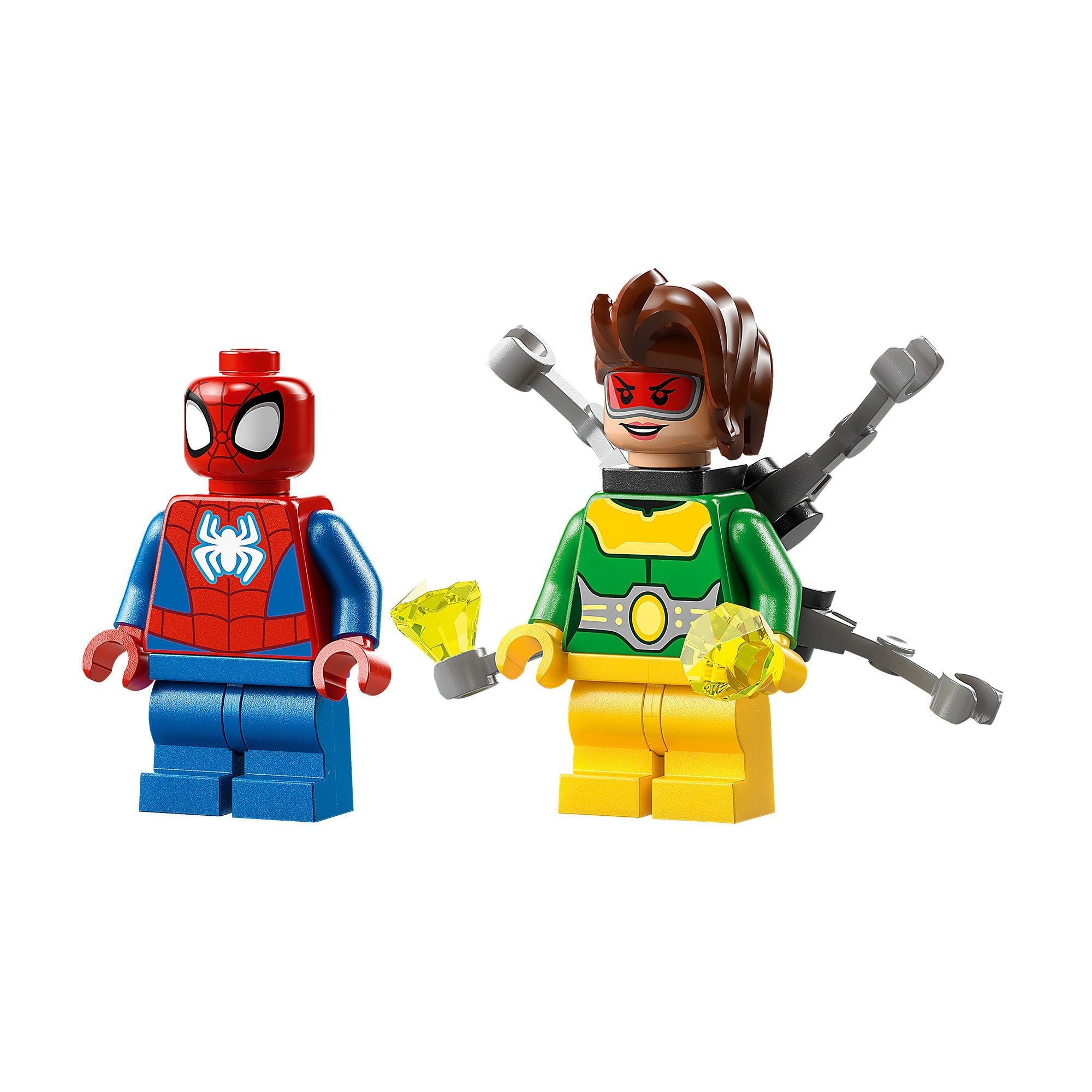  LEGO Marvel Spider-Man's Car and Doc Ock Set 10789, Spidey and  His Amazing Friends Buildable Toy for Kids 4 Plus Years Old with Glow in  The Dark Pieces : Toys 