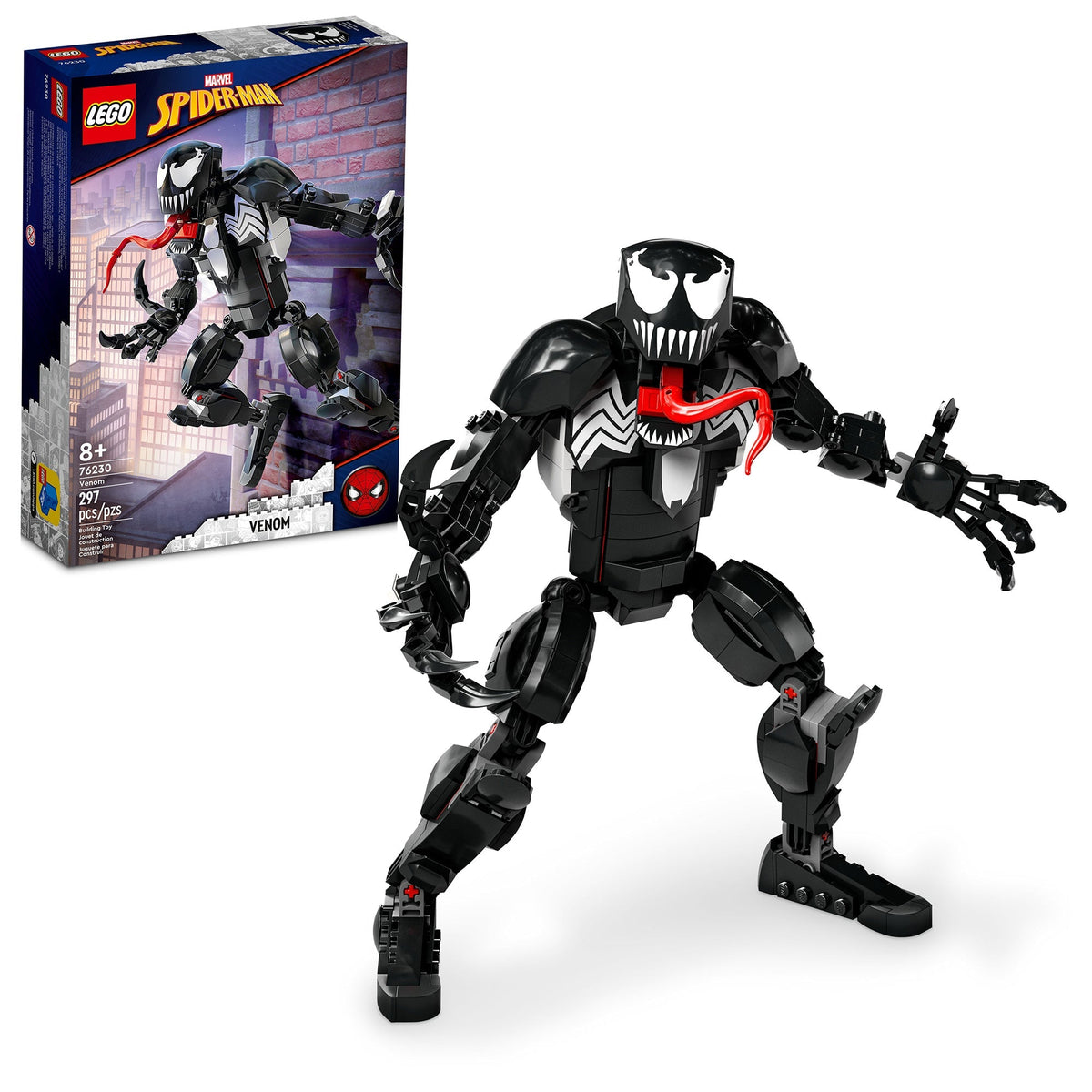 LEGO Toys & Games LEGO Marvel Venom Figure, 76230, Ages 8+, 297 Pieces 673419369251
