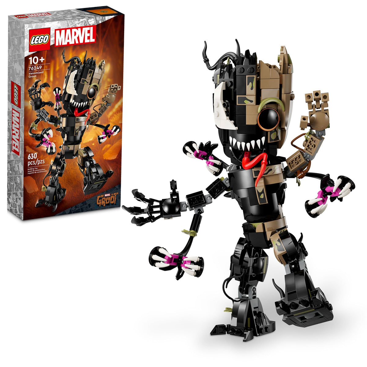 LEGO Toys & Games LEGO Marvel Venomized Groot, 76249, Ages 10+, 630 Pieces