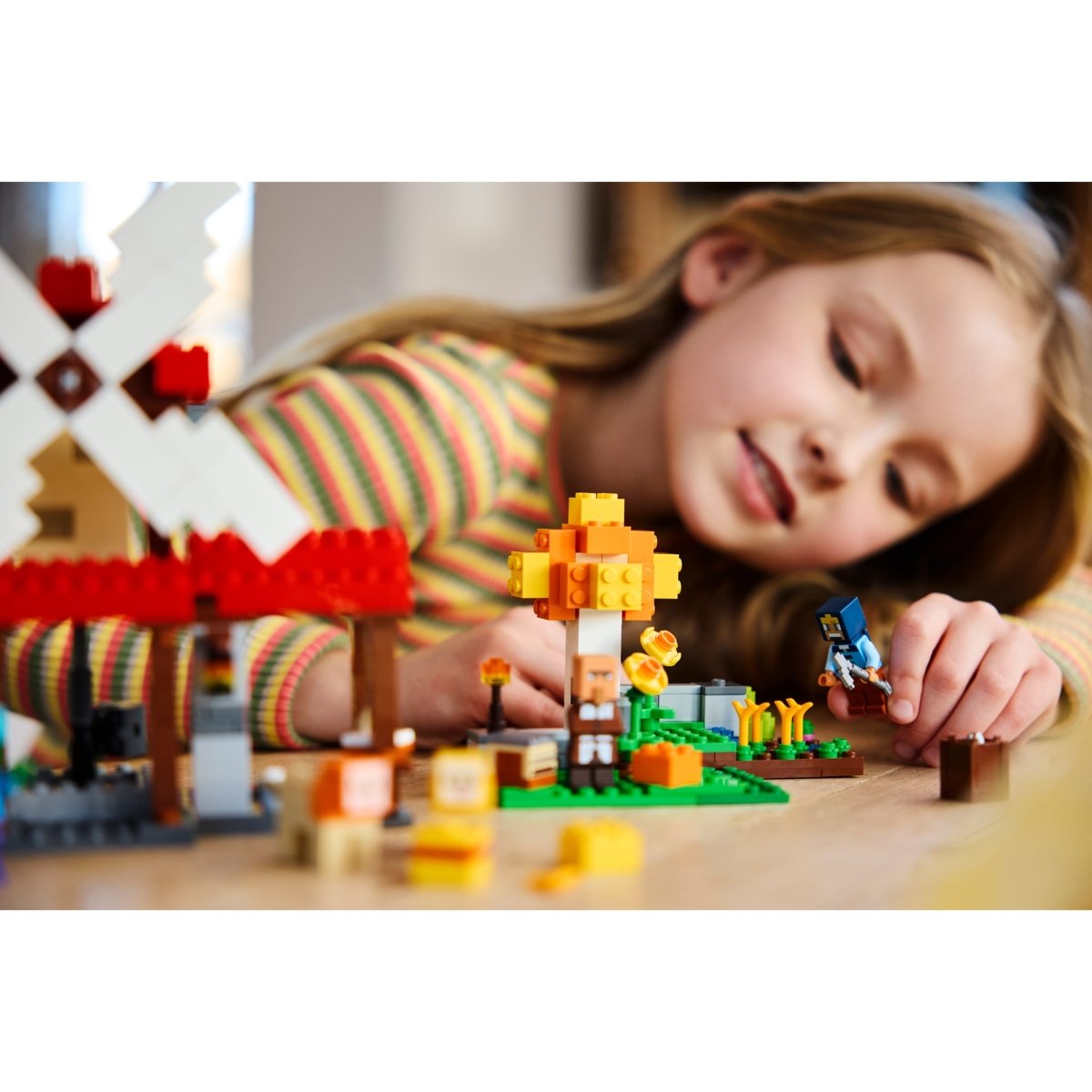 LEGO Minecraft The Windmill Farm, 21262, Ages 8+ | Party Expert