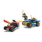 LEGO Toys & Games LEGO Ninjago Rogue vs. Drix Race Car Duel, 71840, Ages 4+, 111 Pieces 673419405089