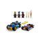 LEGO Toys & Games LEGO Ninjago Rogue vs. Drix Race Car Duel, 71840, Ages 4+, 111 Pieces 673419405089