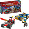 LEGO Toys & Games LEGO Ninjago Rogue vs. Drix Race Car Duel, 71840, Ages 4+, 111 Pieces 673419405089