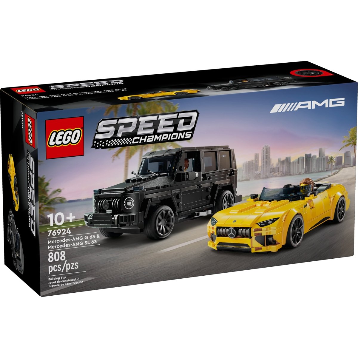 LEGO Speed Champions Mercedes-AMG G 63 & Mercedes-AMG SL 63, 76924