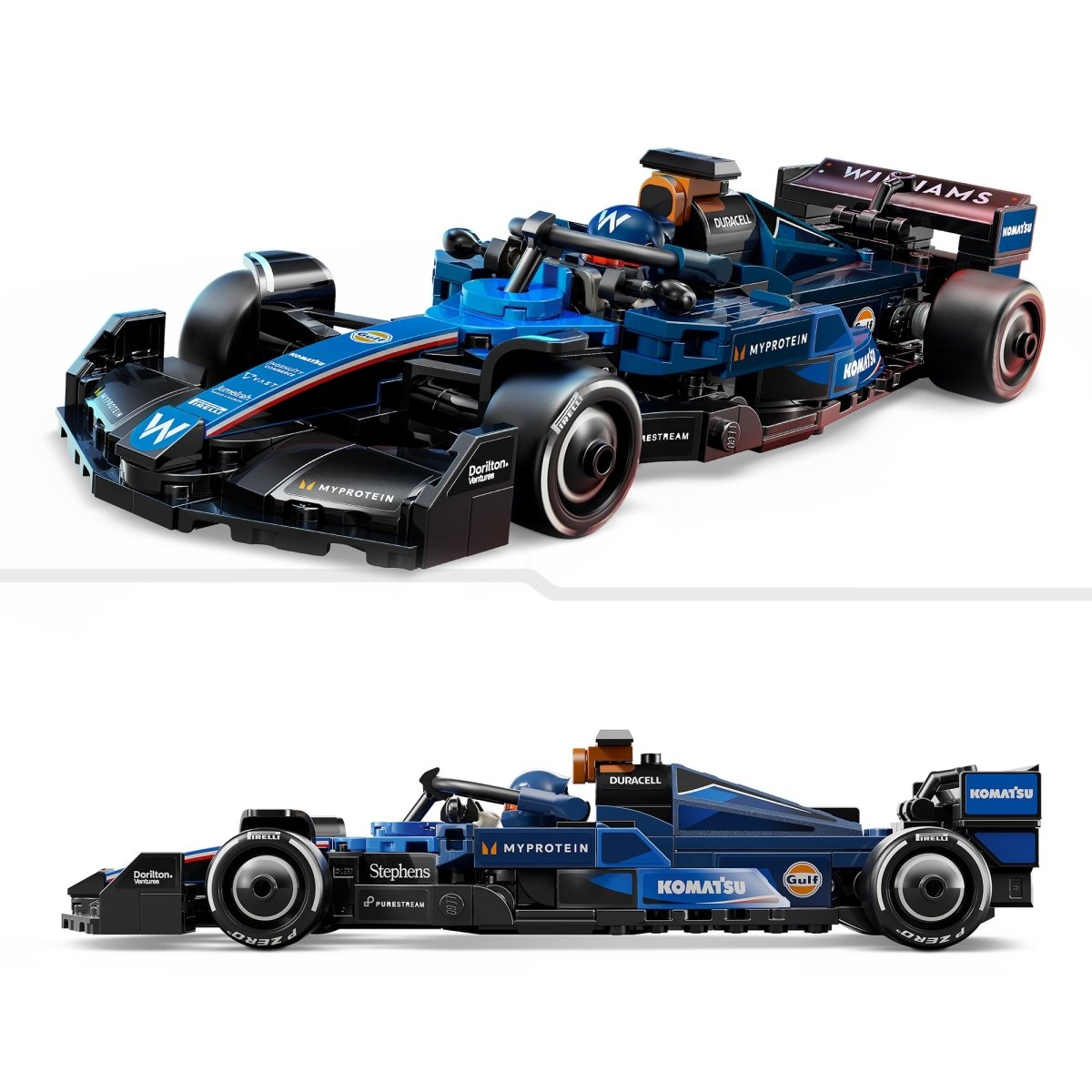 LEGO Speed Champions Williams Racing FW46 F1 Race Car Party Expert