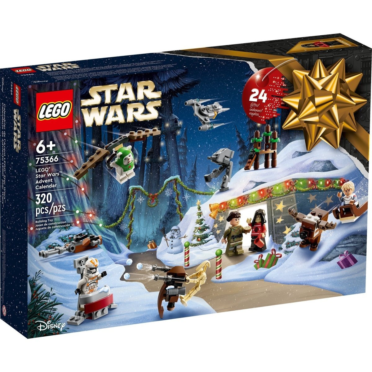 LEGO Star Wars Advent Calendar 2023, 75366, 320 Pieces Party Expert