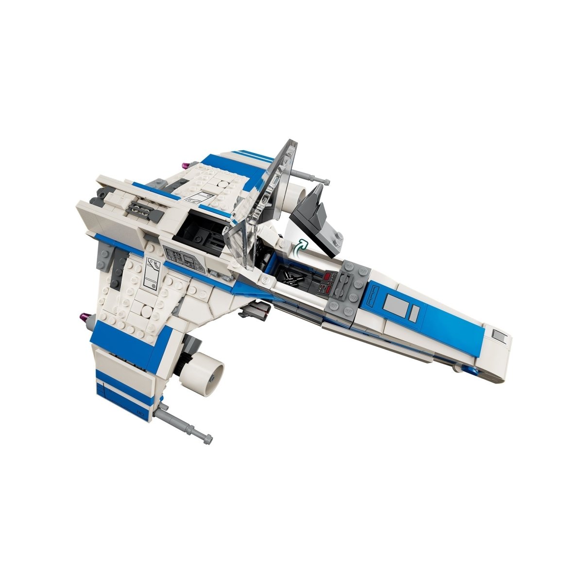 LEGO Star Wars New Republic E-Wing vs Shin Hati's