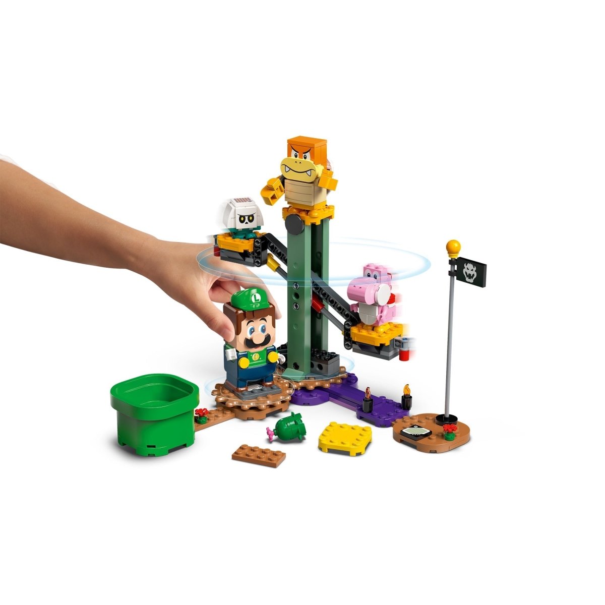 Lego Super Mario Luigi Starter Course Lego Luigi 71387 Lego Mario Luigi  Lego Set 71387 Instructions Lego Luigi