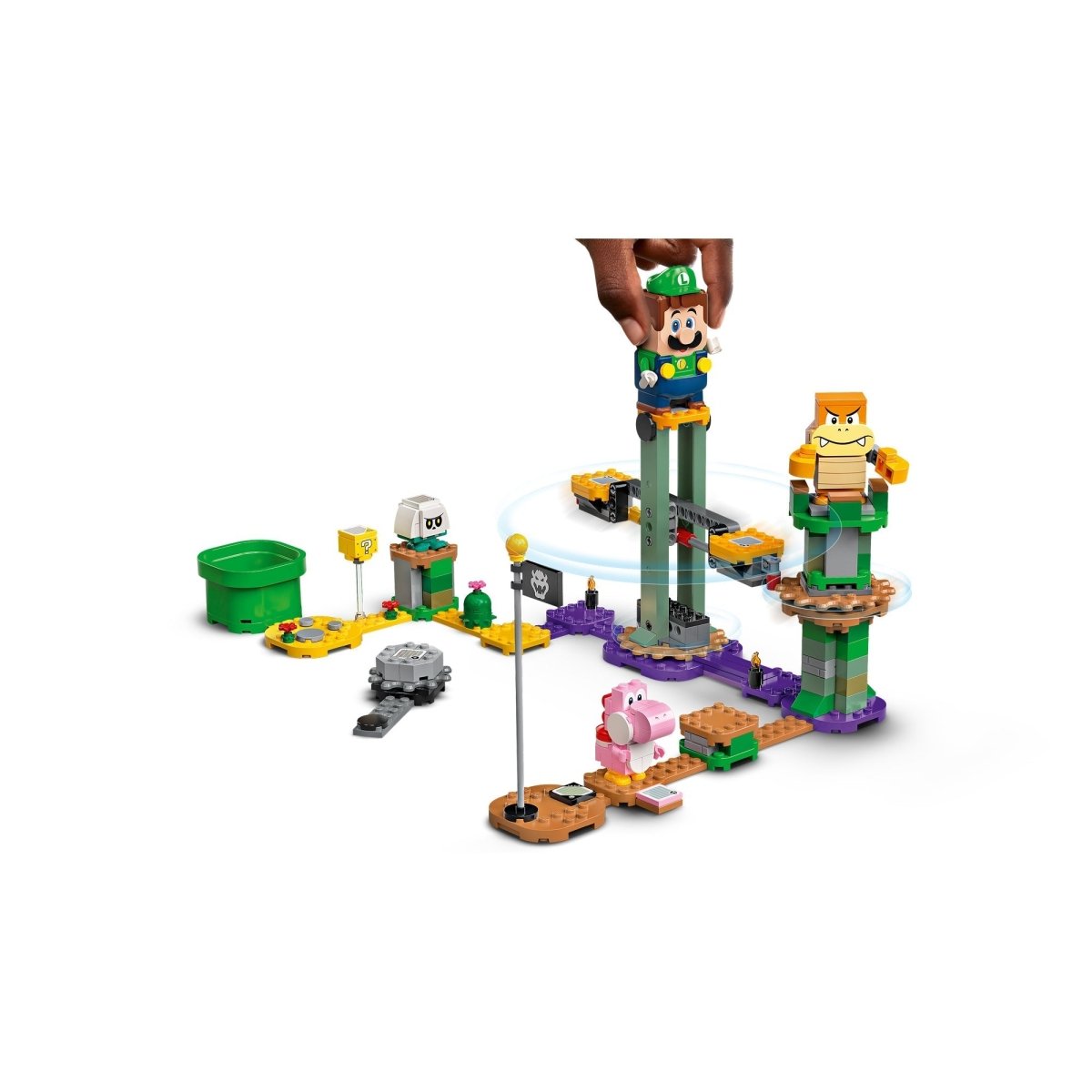 Mario Luigi Starter Course Lego Luigi Ship LEGO Super Mario