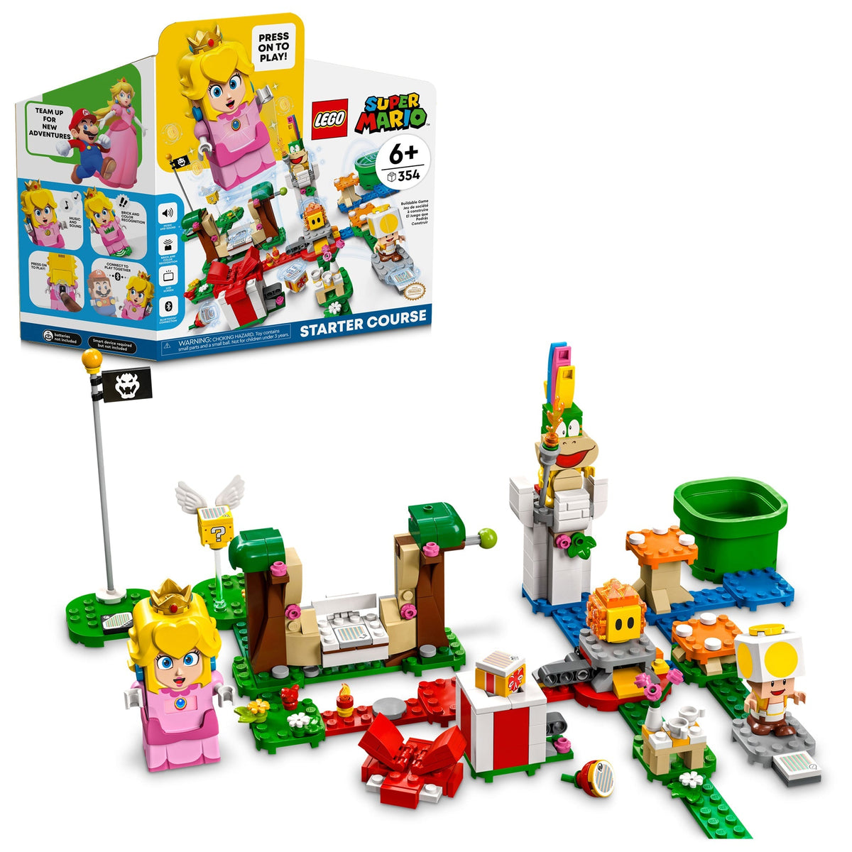 LEGO Toys & Games LEGO Super Mario Adventures with Peach Starter Course, 71403, Ages 6+, 354 Pieces