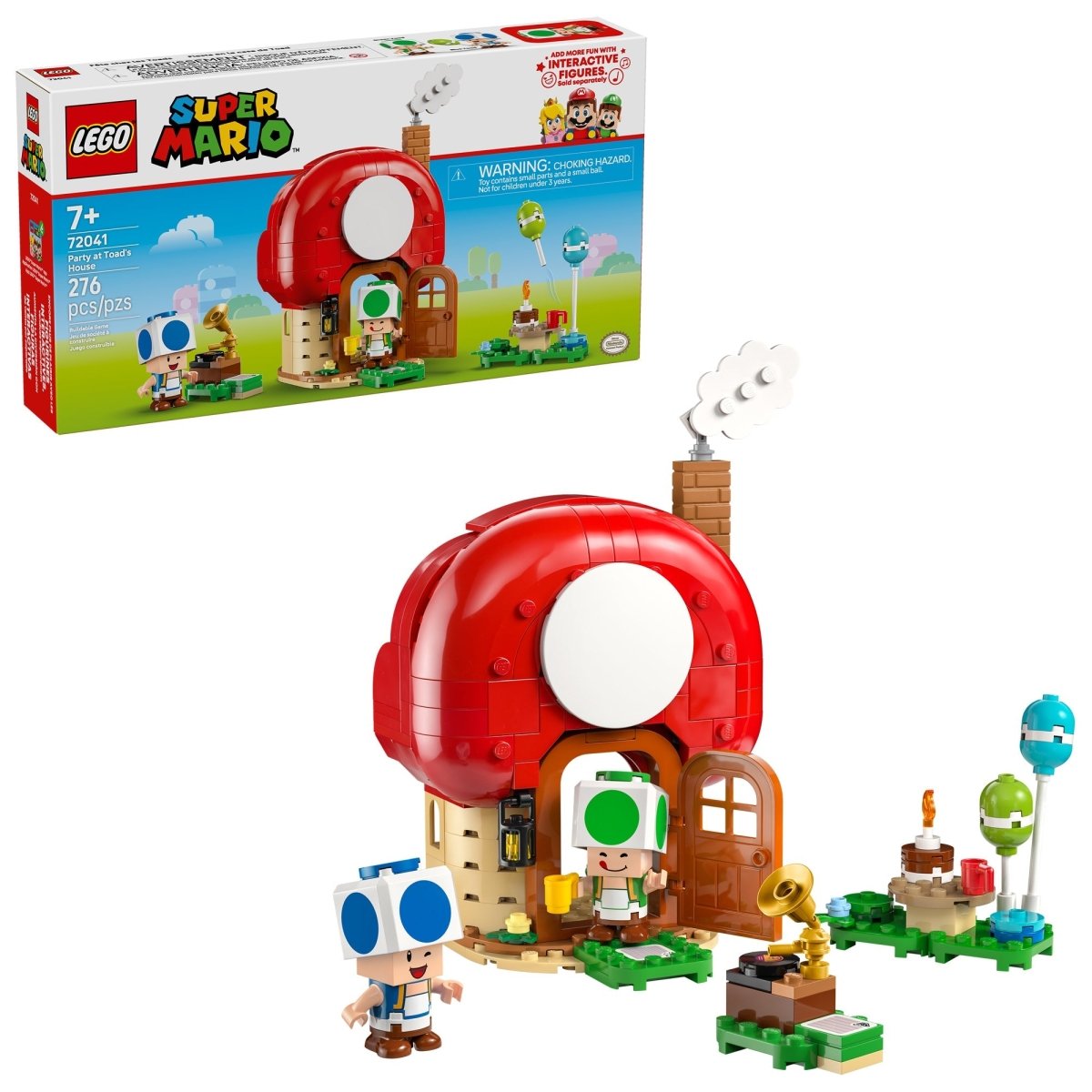LEGO Toys & Games LEGO Super Mario Party at Toad's House, 72041, Ages 7+, 276 Pieces 673419405720