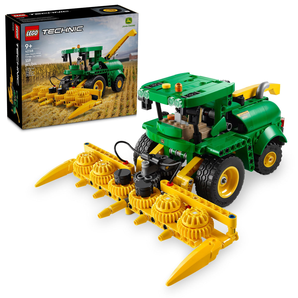 LEGO Toys & Games LEGO Technic John Deere 9700 Forage Harvester, 42168, Ages 9+, 559 Pieces