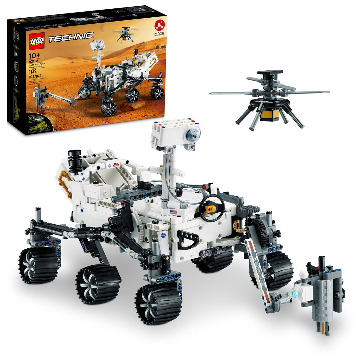 LEGO Toys & Games LEGO Technic NASA Mars Rover Perseverance, 42158, Ages 10+, 1132 Pieces