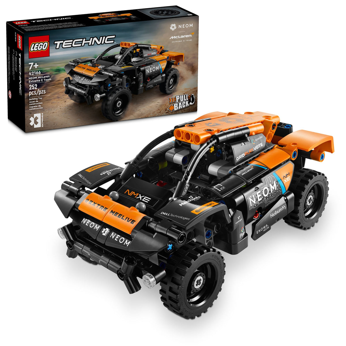 LEGO Toys & Games LEGO Technic NEOM McLaren Extreme E Race Car, 42166, Ages 7+, 252 Pieces 673419388696