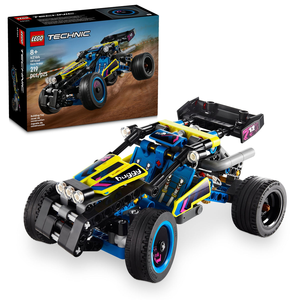 LEGO Toys & Games LEGO Technic Off-Road Race Buggy, 42164, Ages 8+, 219 Pieces