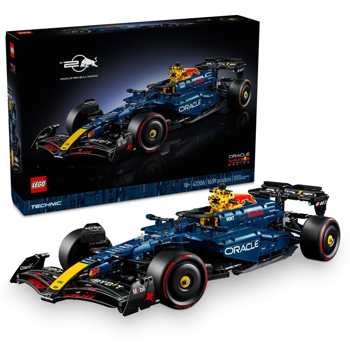 LEGO Toys & Games LEGO Technic Oracle Red Bull Racing RB20 F1 Car, 42206, Ages 18+, 1639 Pieces 673419405515