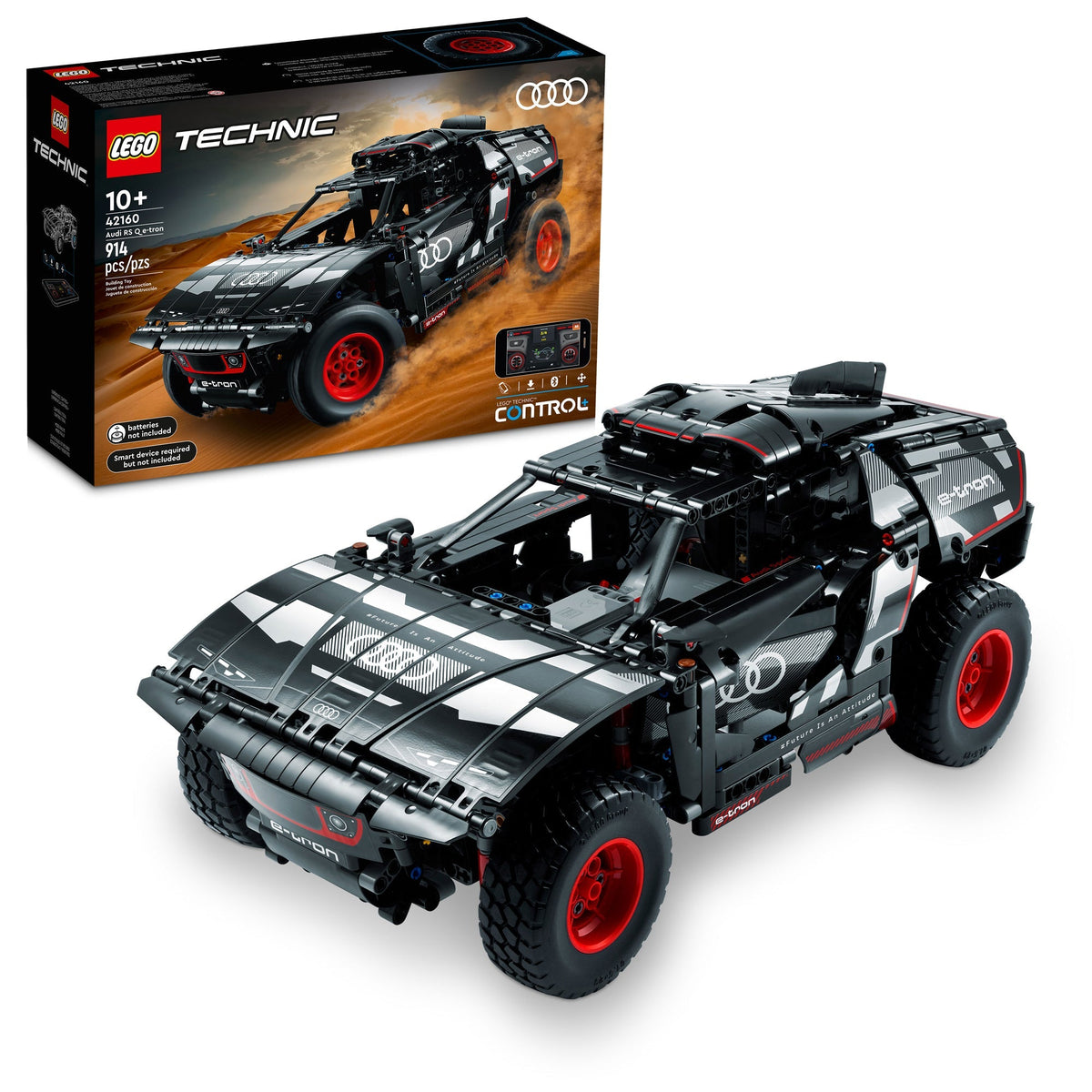 LEGO Toys & Games LEGO Technic Powered UP Audi RS Q e-tron, 42160, Ages 10+, 914 Pieces