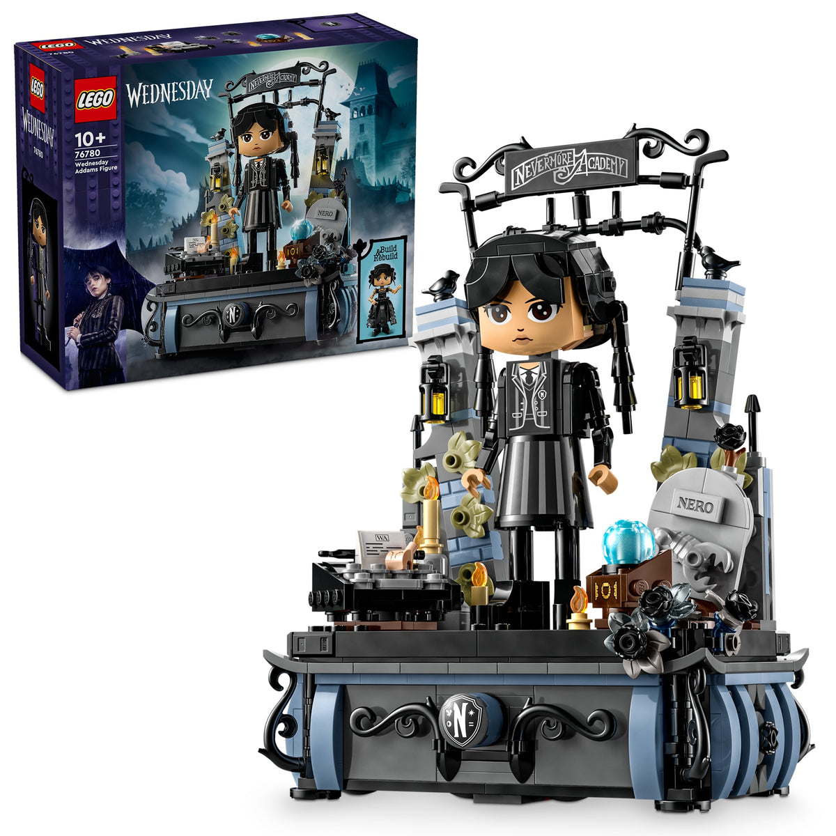 LEGO Toys & Games LEGO Wednesday Addams Figure, 76780, Ages 10+, 702 Pieces 673419390736
