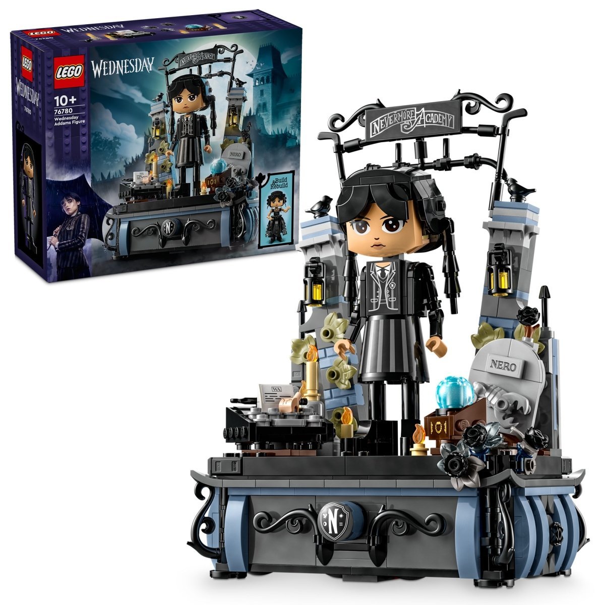 LEGO Toys & Games LEGO Wednesday Addams Figure, 76780, Ages 10+, 702 Pieces 673419390736