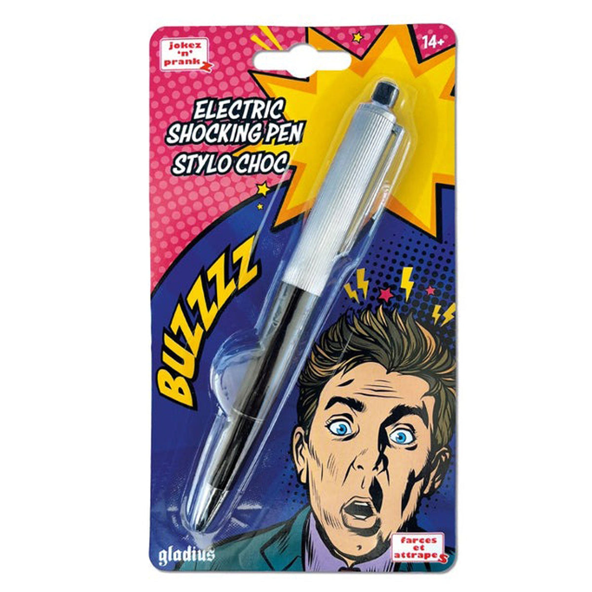 LES ÉDITIONS GLADIUS INT.INC. Novelties Electric Shocking Pen, 1 Count 620373001772