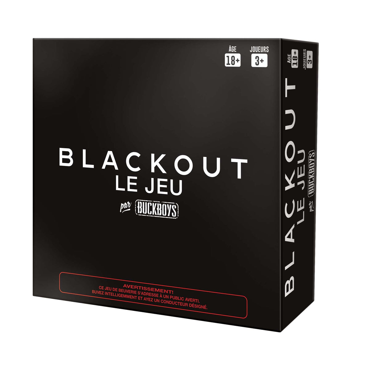LES ÉDITIONS GLADIUS INT.INC. Toys & Games Blackout 18+ Game, French Version, 1 Count