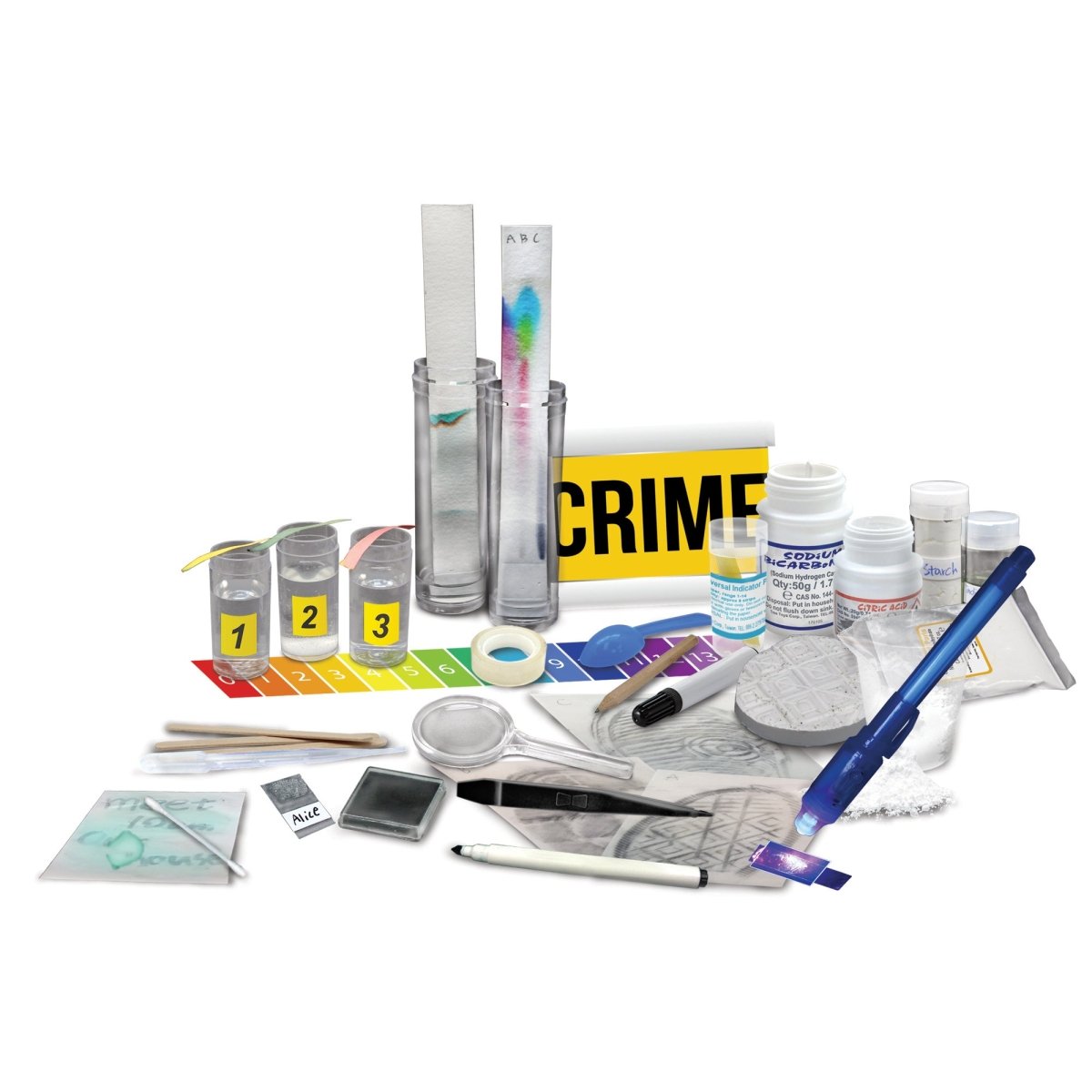 LES ÉDITIONS GLADIUS INT.INC. Toys & Games Forensic Science Investigators Kit, 1 Count 620373062100