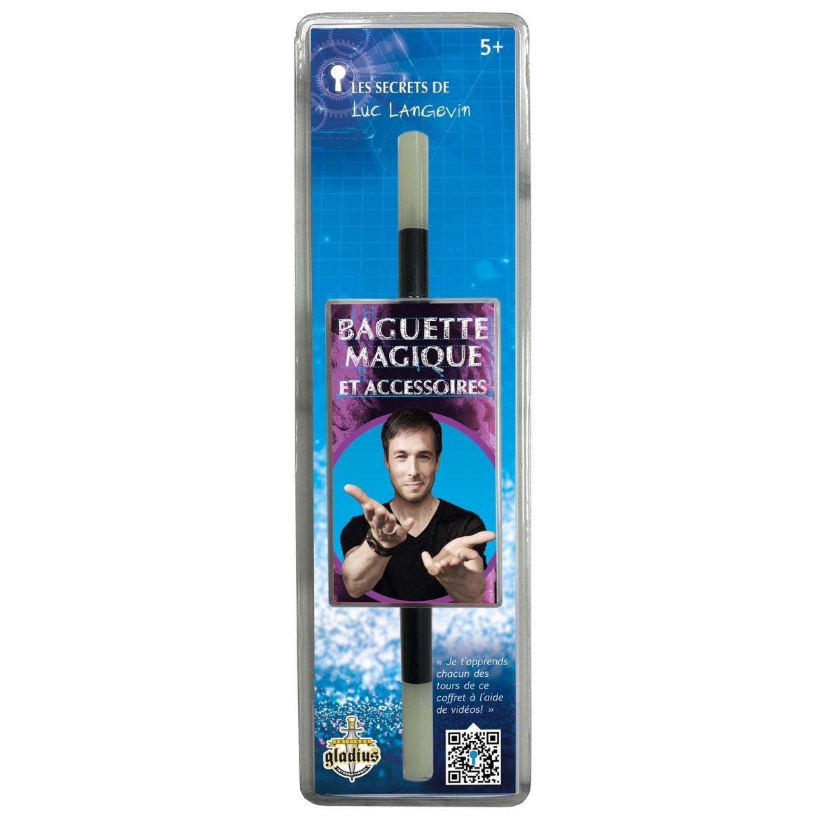 LES ÉDITIONS GLADIUS INT.INC. Toys & Games Luc Langevin Magic Wand and Accessories, 1 Count 620373049248